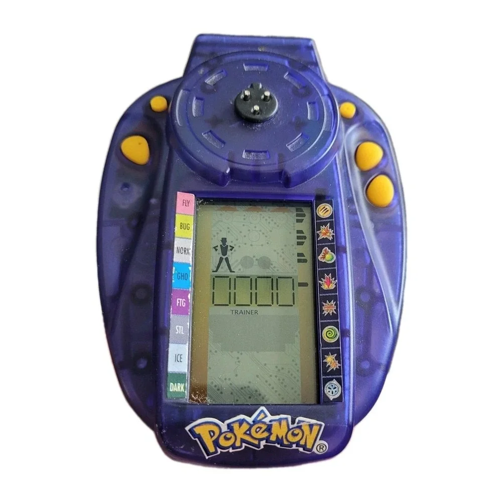 Vintage 2003 Pokémon Advanced Poké-Trainer Handheld Game Hasbro‎ Tested Purple